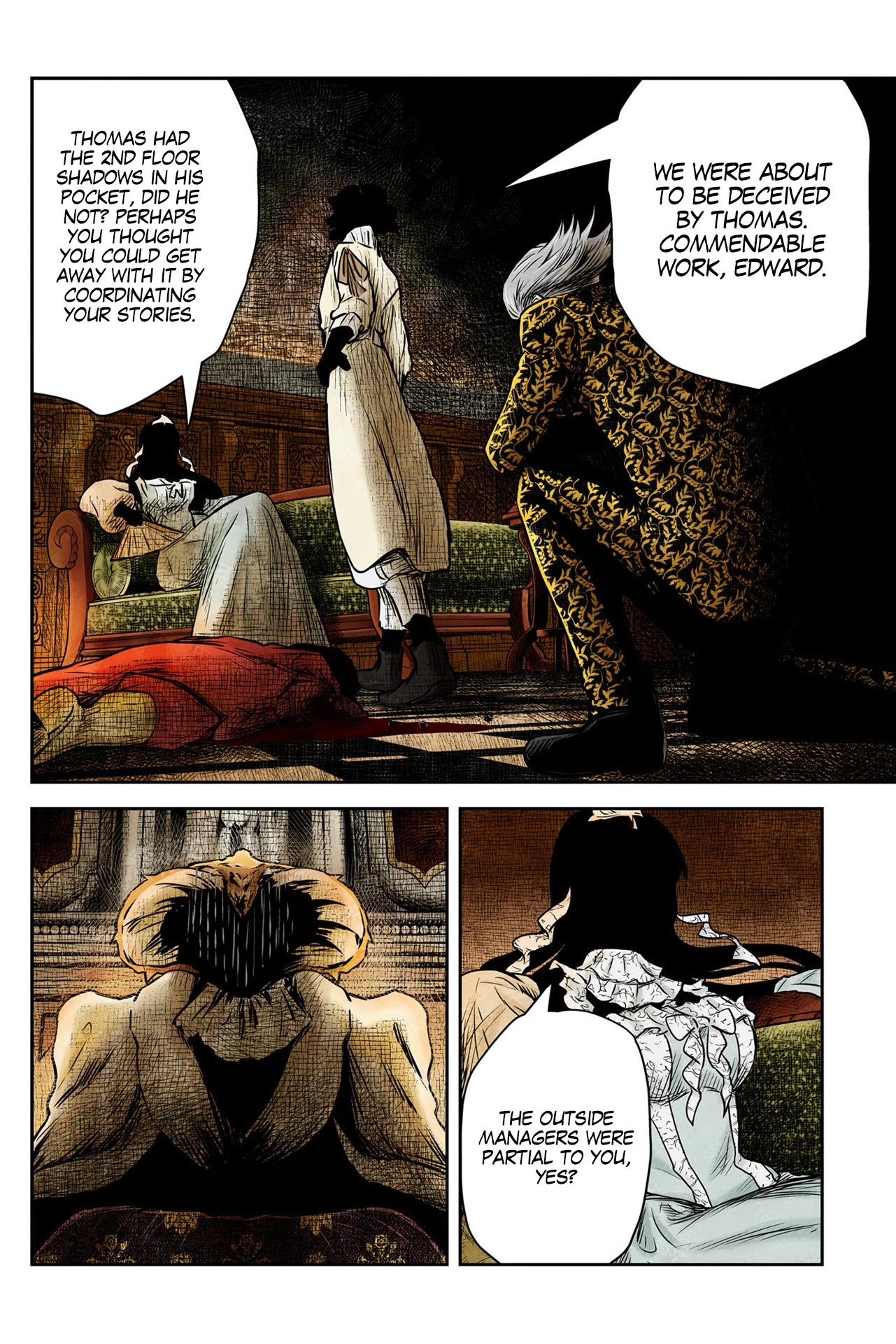 Shadow House Chapter 156 page 15 - Chapter 156: A Brief Respite