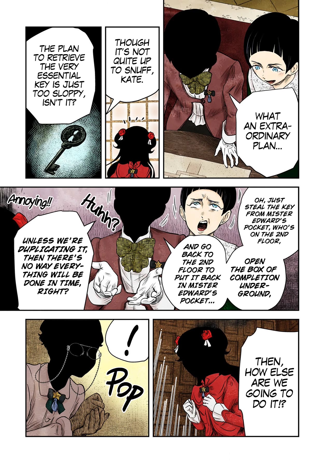 Shadow House Chapter 168 page 12 - Chapter 168: Behind the Curtains