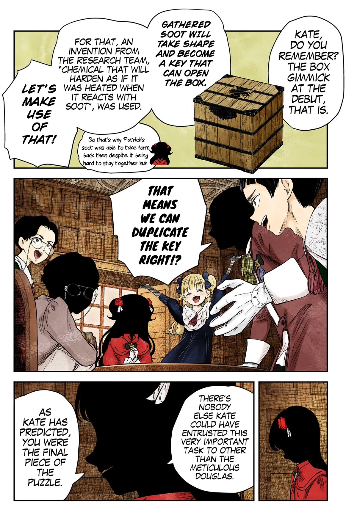 Shadow House Chapter 168 page 13 - Chapter 168: Behind the Curtains