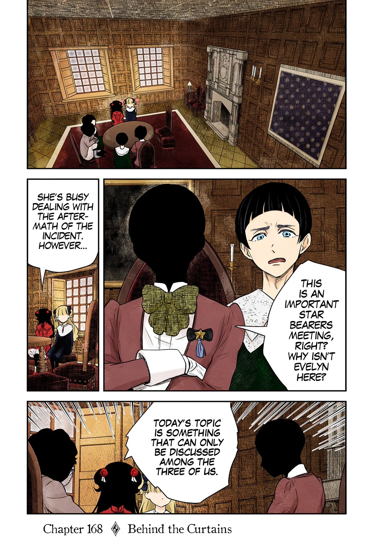 Shadow House Chapter 168 page 2 - Chapter 168: Behind the Curtains