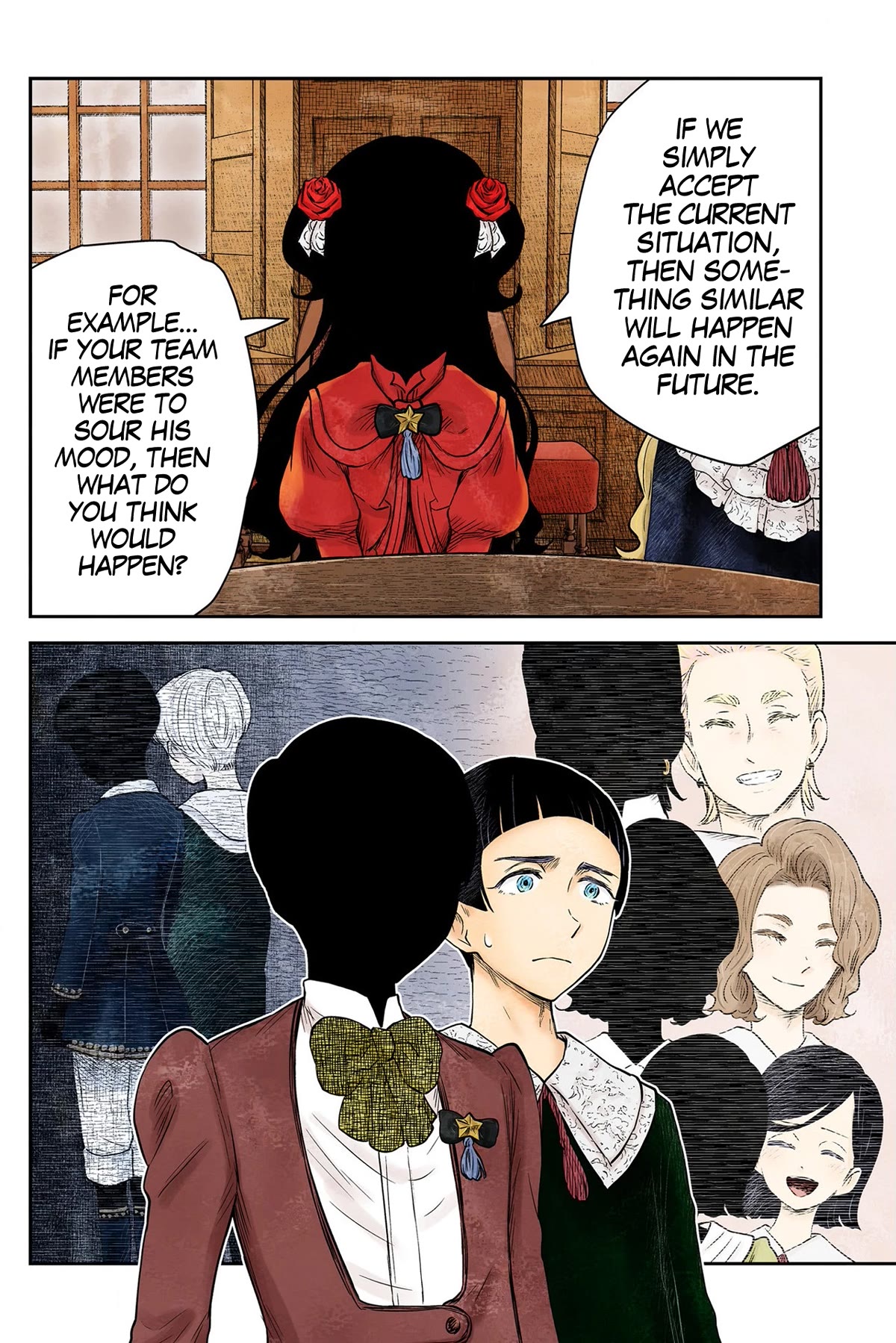 Shadow House Chapter 168 page 7 - Chapter 168: Behind the Curtains