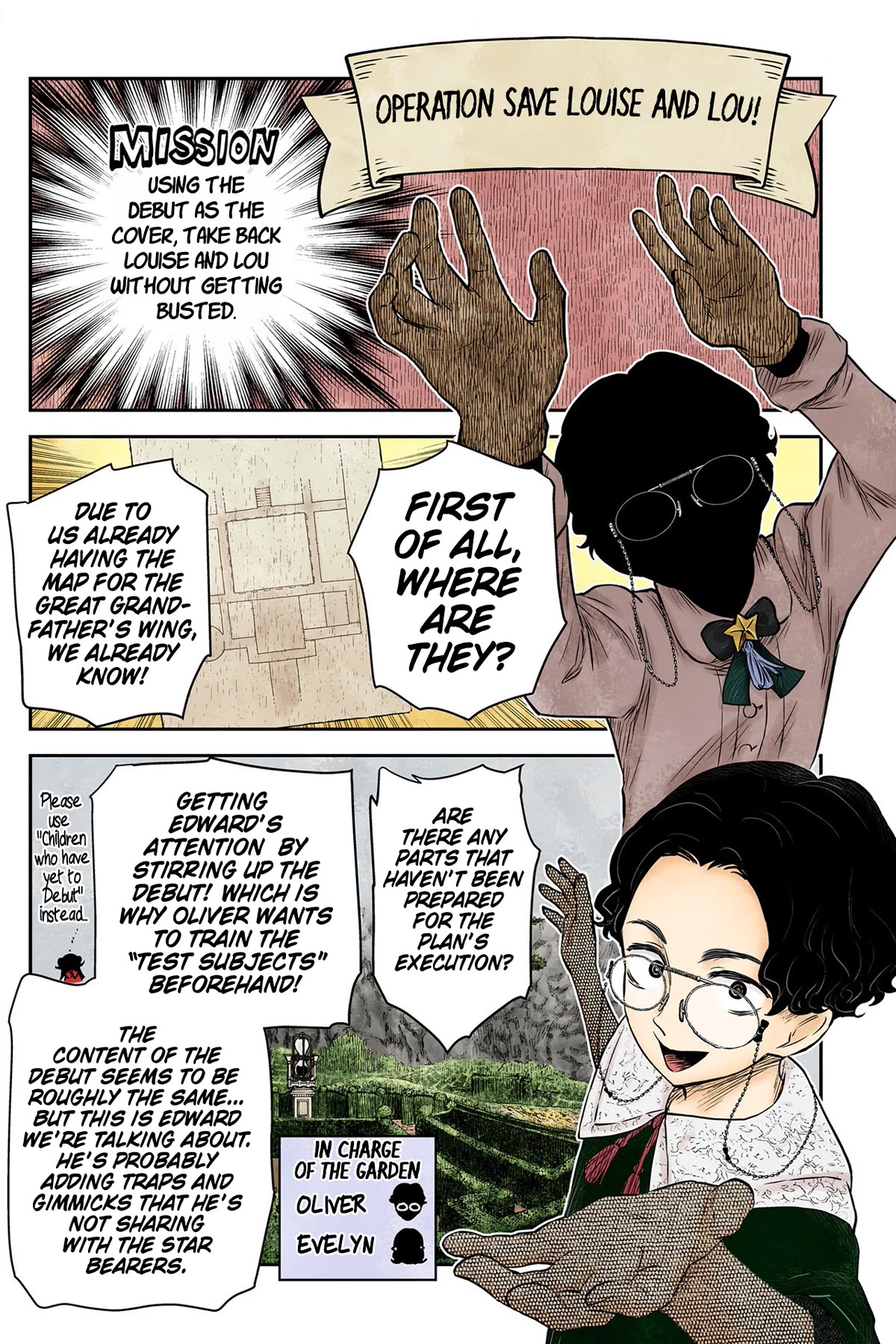 Shadow House Chapter 168 page 9 - Chapter 168: Behind the Curtains