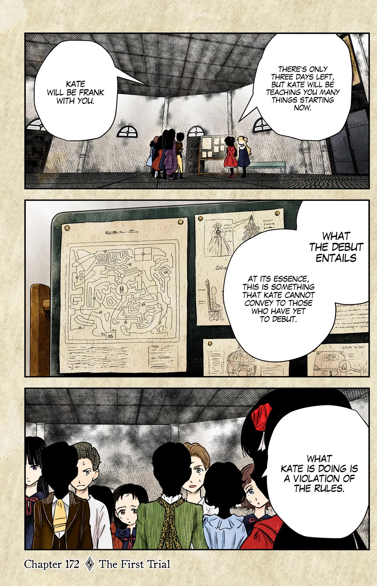 Shadow House Chapter 172 page 2 - Chapter 172: The First Trial