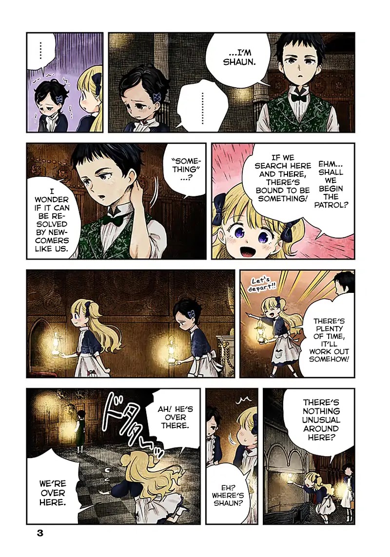 Shadow House Chapter 18 page 3 - Chapter 18: In the late night patrol
