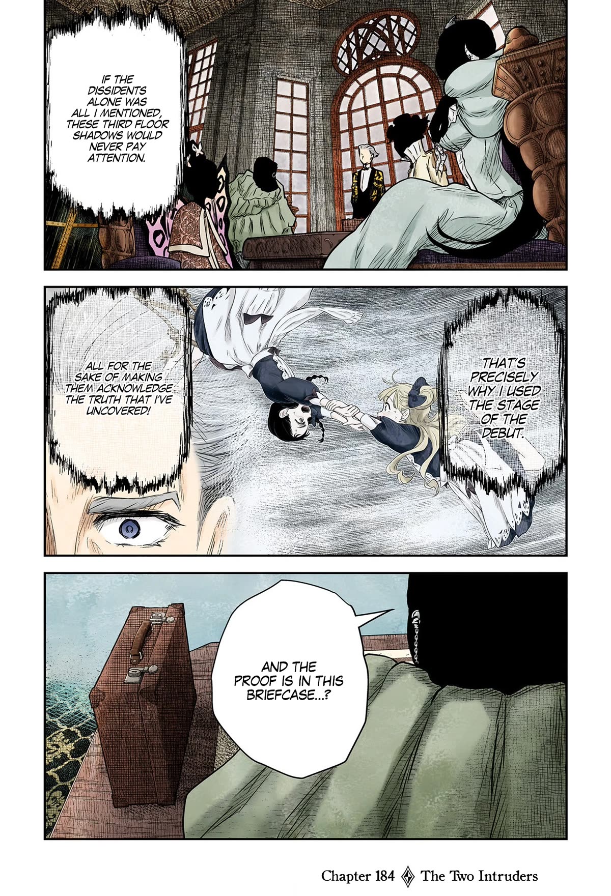 Shadow House Chapter 184 page 2 - Chapter 184: The Two Intruders