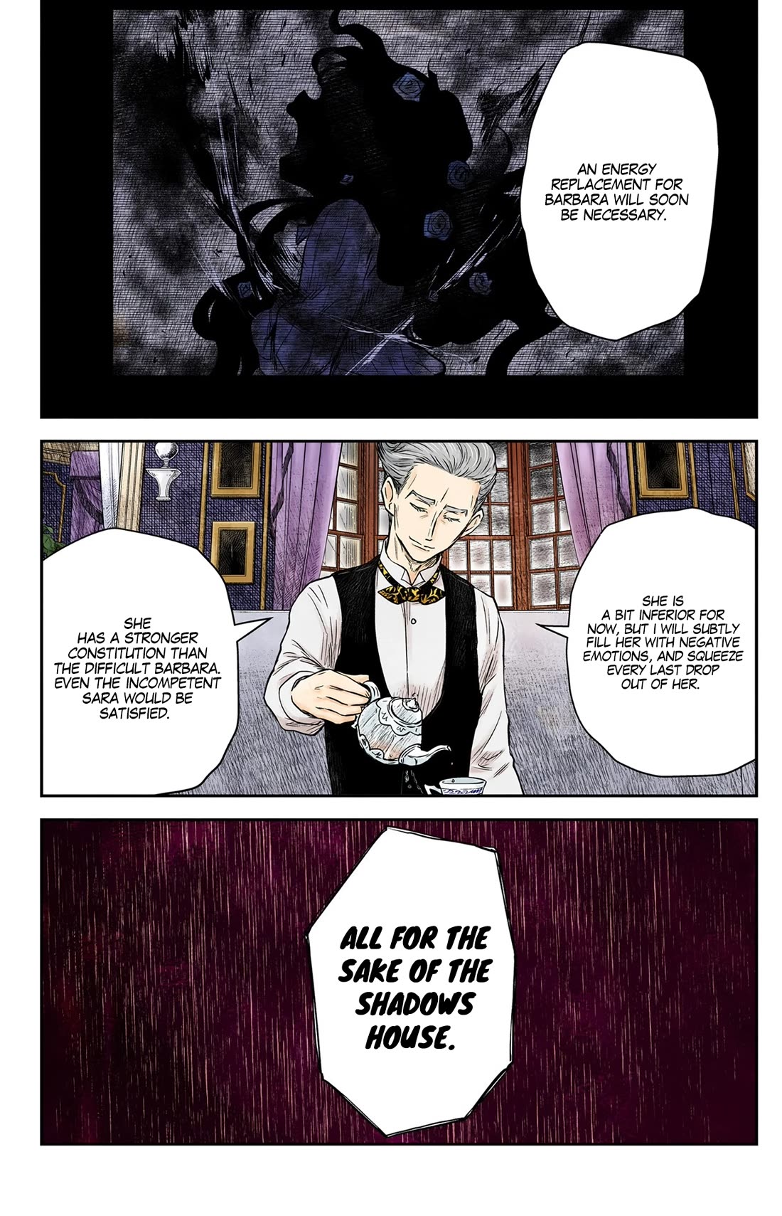 Shadow House Chapter 187 page 11 - Chapter 187: Suspicion