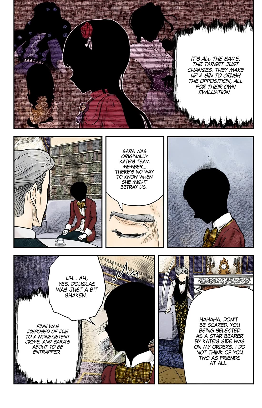 Shadow House Chapter 187 page 13 - Chapter 187: Suspicion