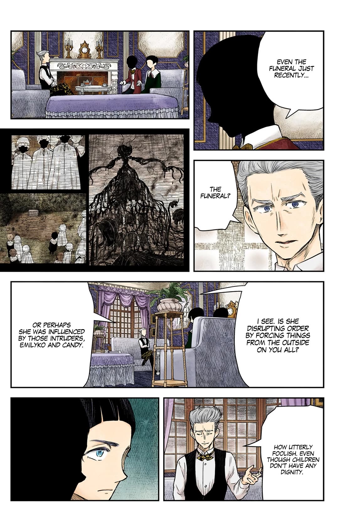 Shadow House Chapter 187 page 4 - Chapter 187: Suspicion