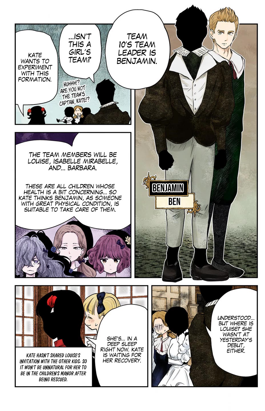 Shadow House Chapter 195 page 10 - Chapter 195: New Teams