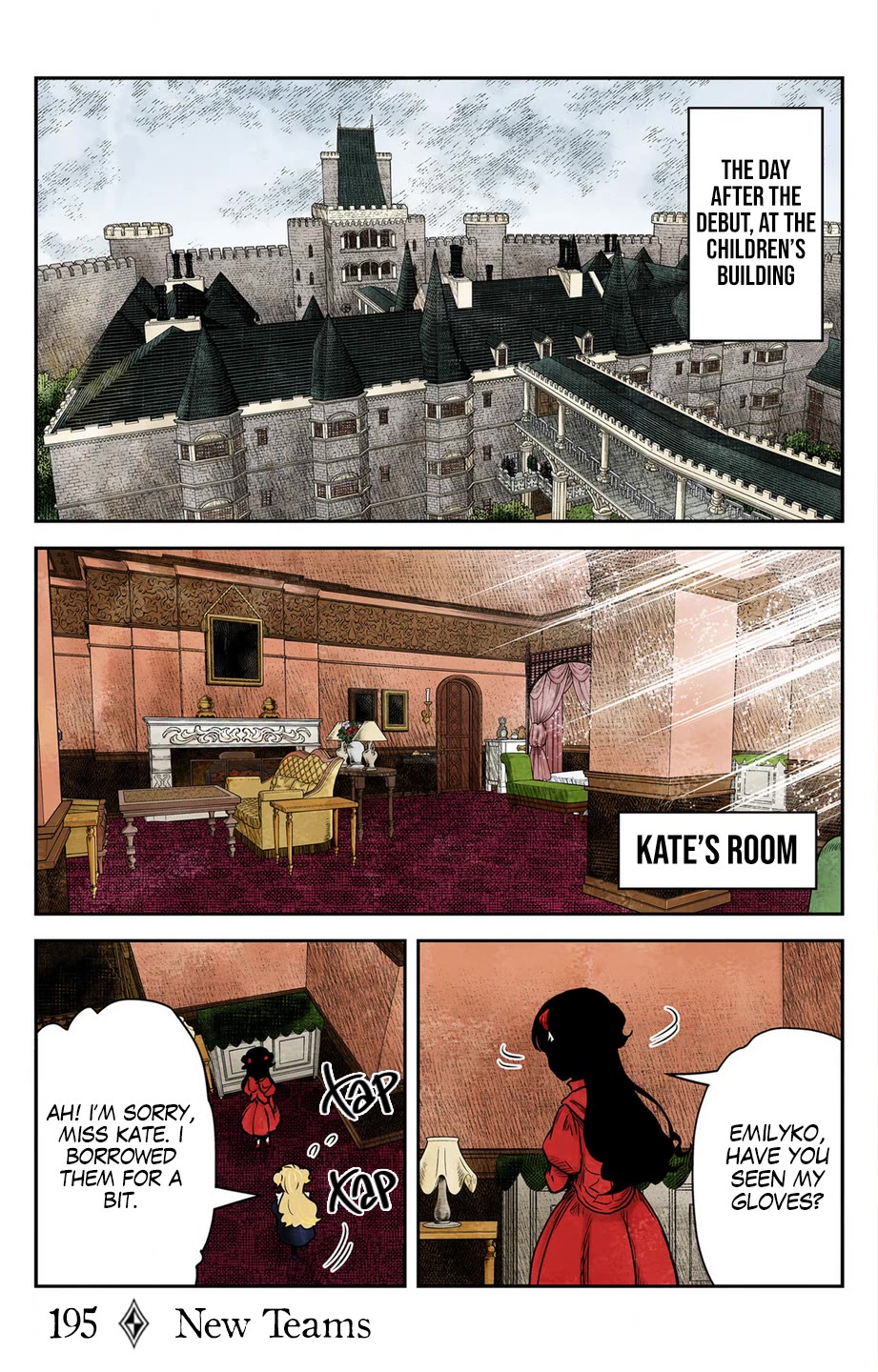 Shadow House Chapter 195 page 2 - Chapter 195: New Teams
