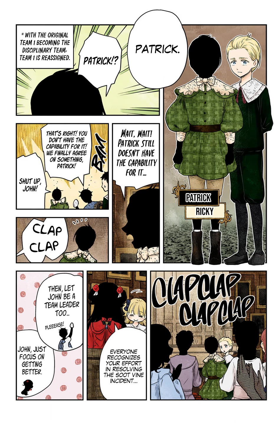 Shadow House Chapter 195 page 6 - Chapter 195: New Teams