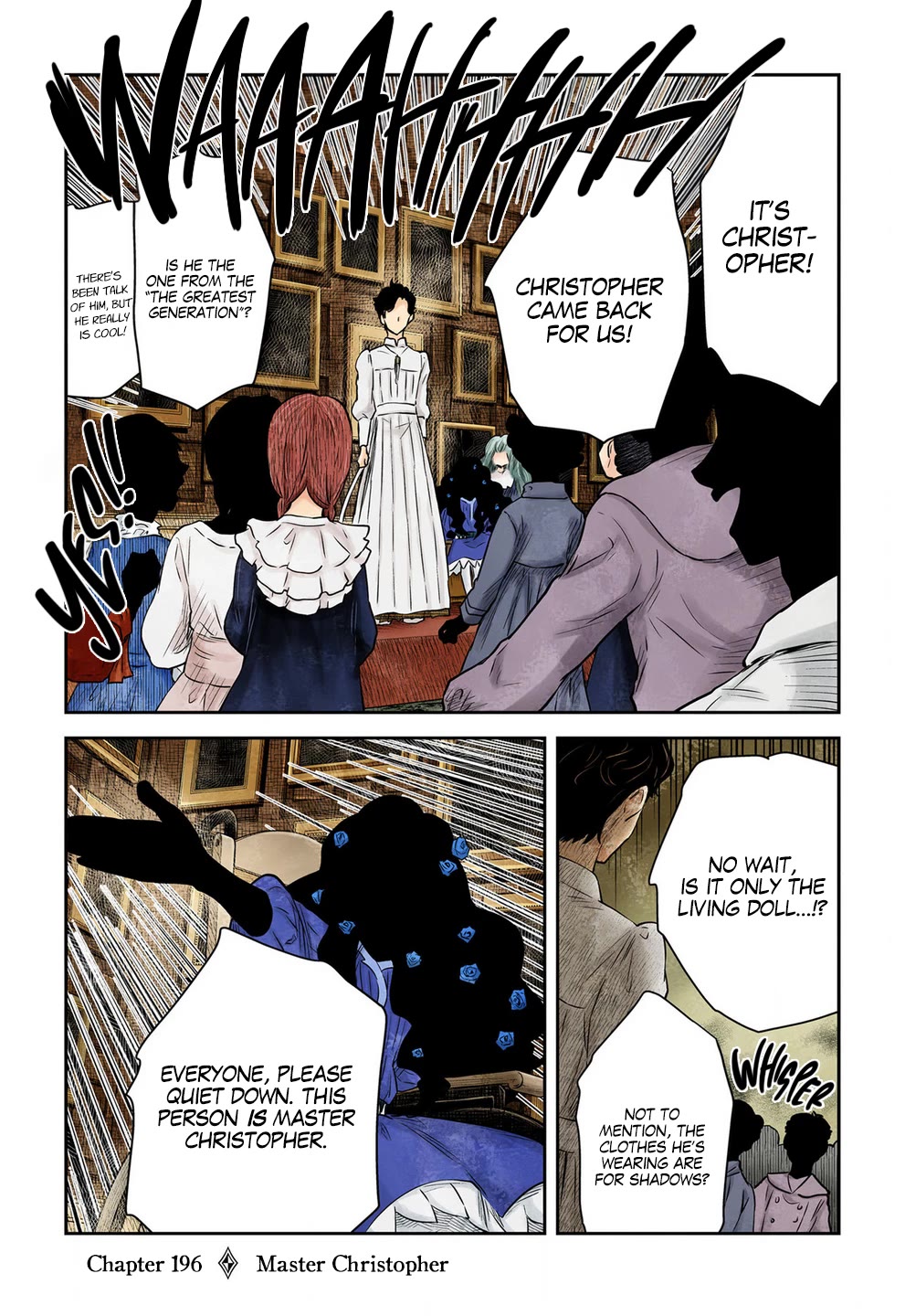 Shadow House Chapter 196 page 2 - Chapter 196: Master Christopher