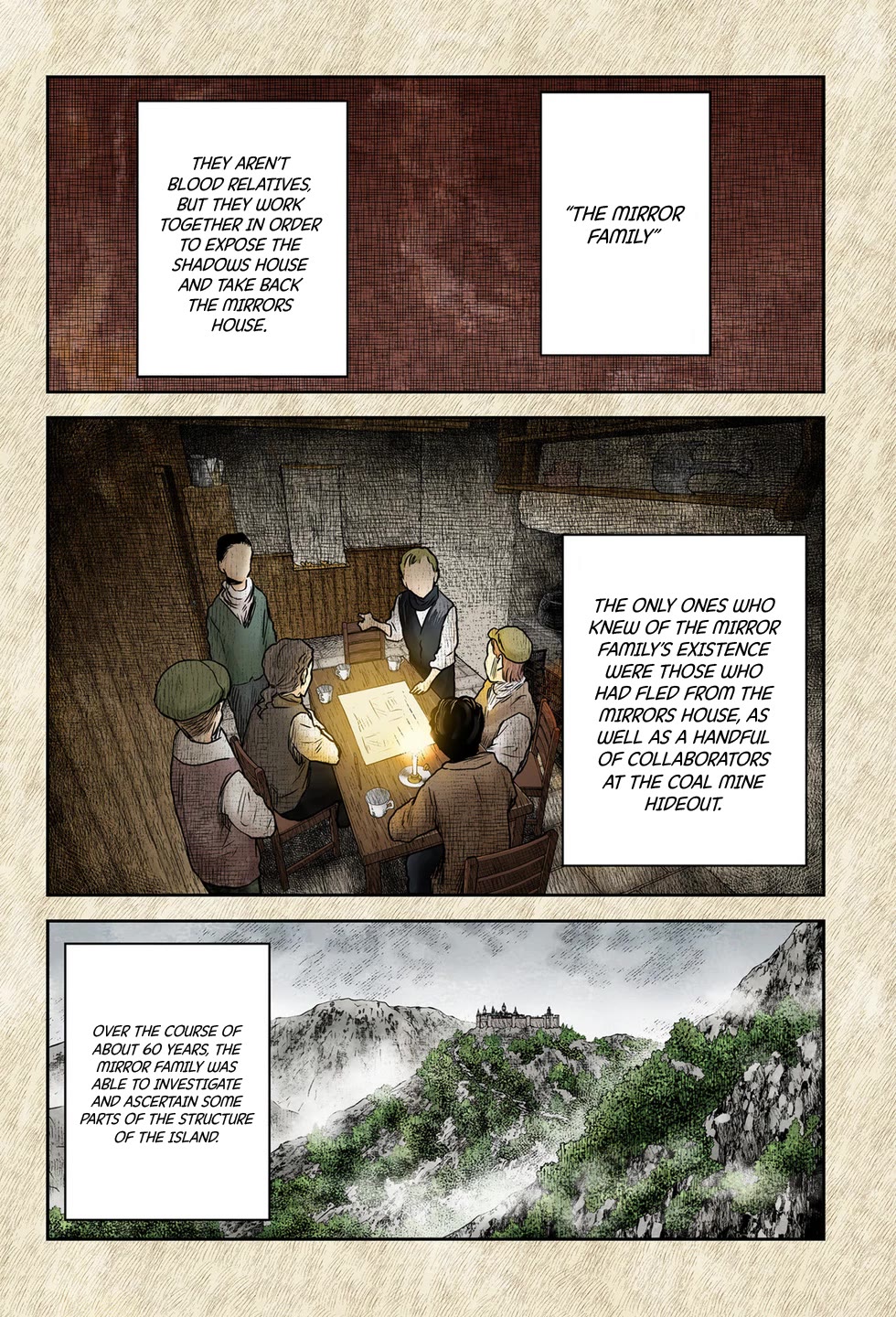 Shadow House Chapter 199 page 3 - Chapter 199: Upbringing