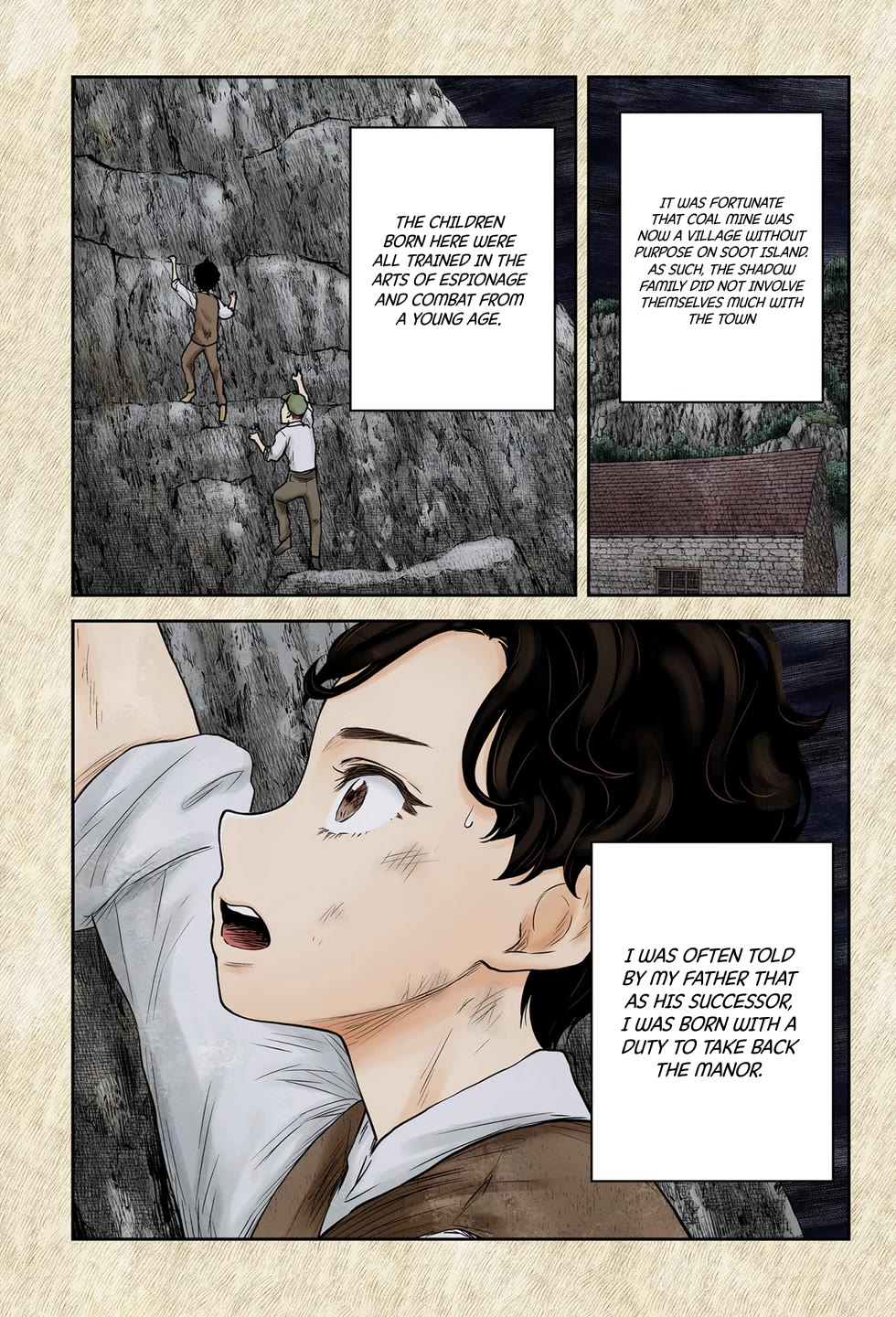 Shadow House Chapter 199 page 4 - Chapter 199: Upbringing