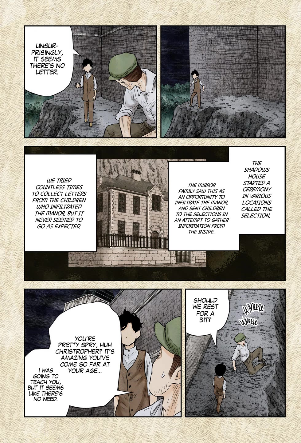 Shadow House Chapter 199 page 6 - Chapter 199: Upbringing