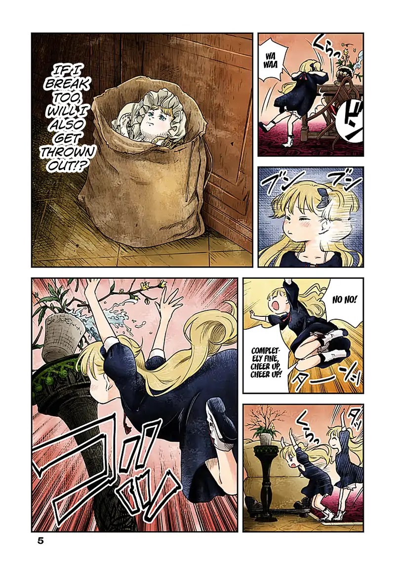 Shadow House Chapter 2 page 5 - Chapter 2: Broken dolls are...