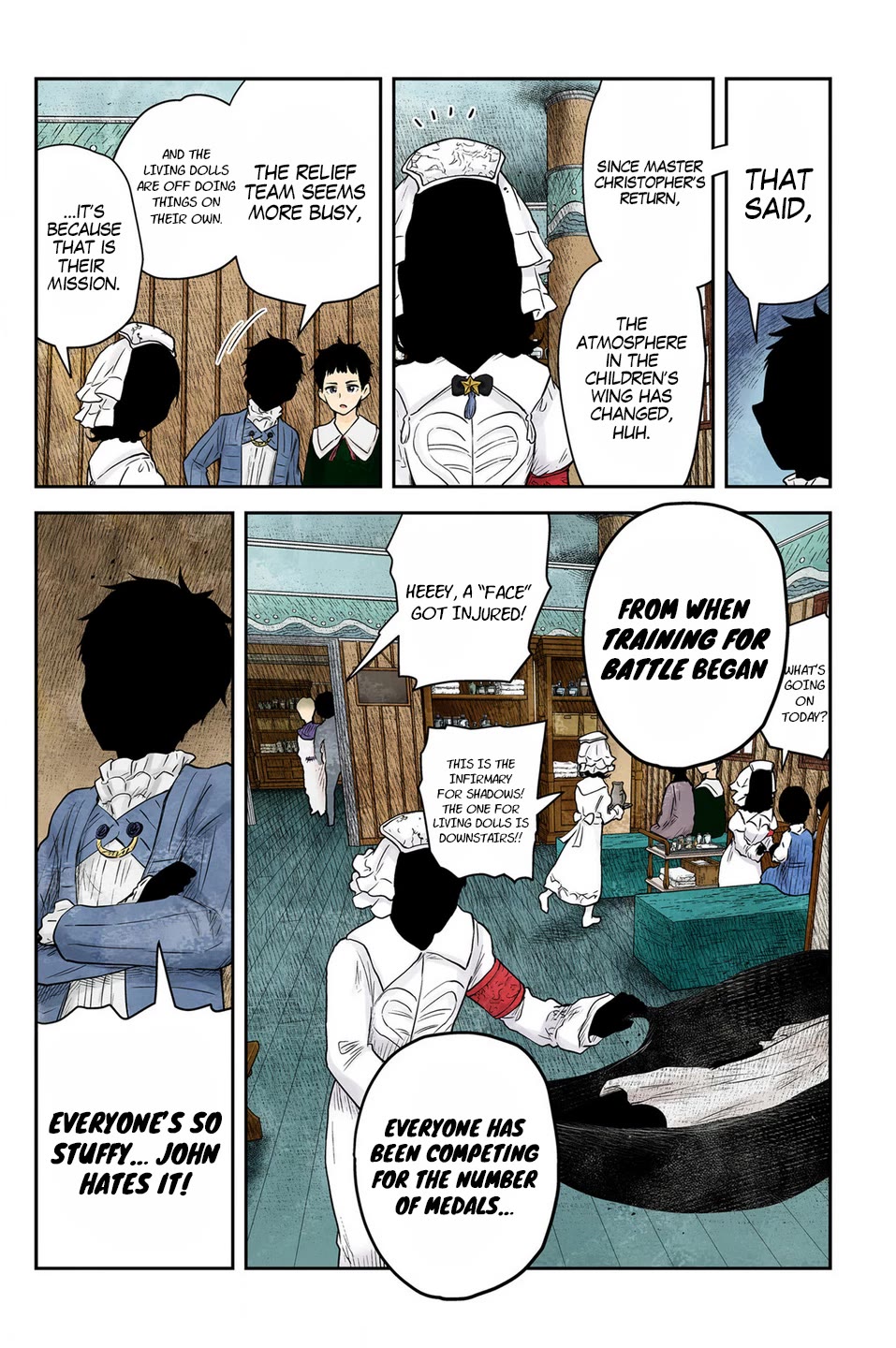 Shadow House Chapter 206 page 3 - Chapter 206: Discord