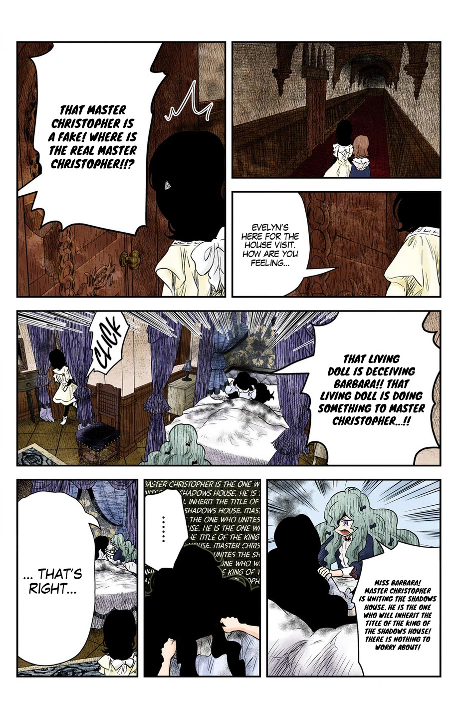 Shadow House Chapter 206 page 9 - Chapter 206: Discord