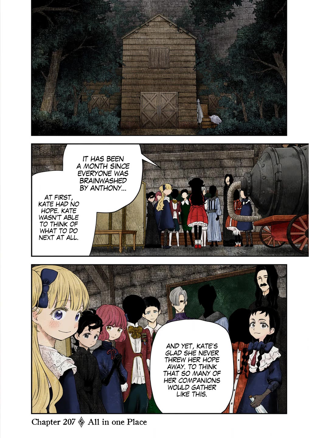 Shadow House Chapter 207 page 2 - Chapter 207: All in one Place