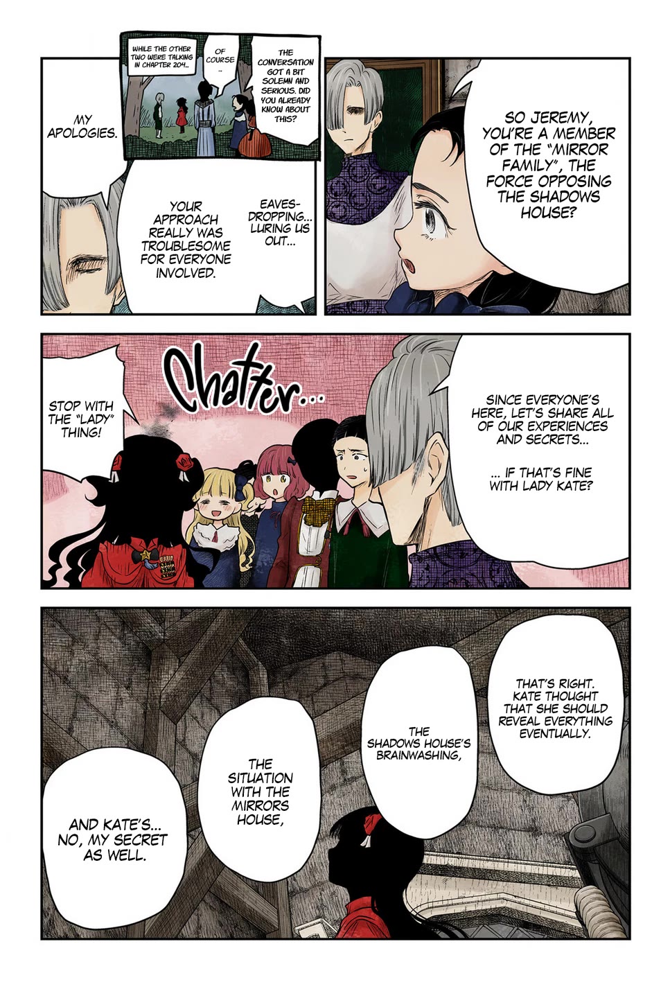 Shadow House Chapter 207 page 3 - Chapter 207: All in one Place