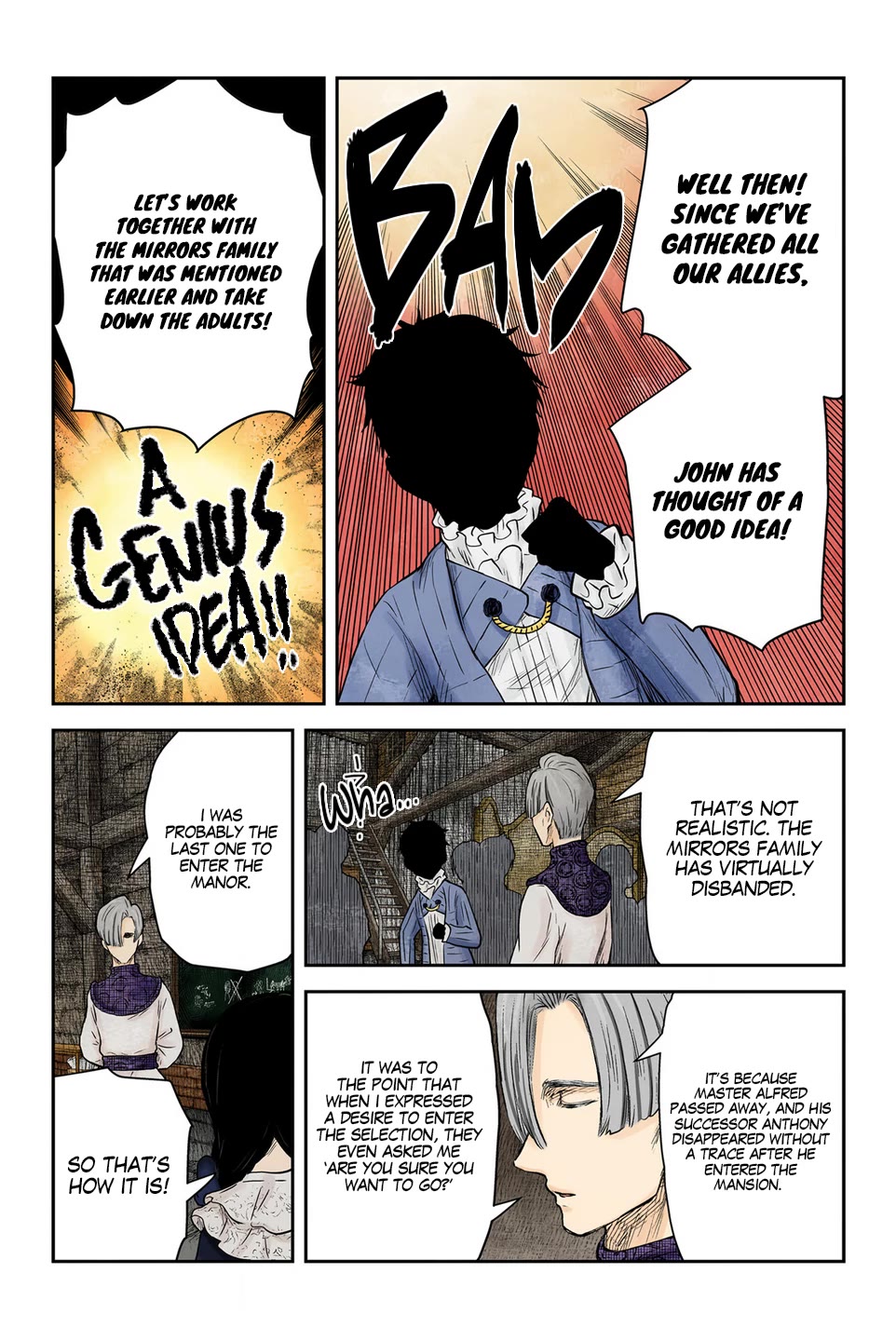 Shadow House Chapter 208 page 11 - Chapter 208: Rules
