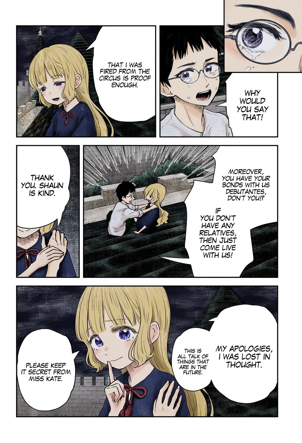 Shadow House Chapter 209 page 13 - Chapter 209: Starry Night