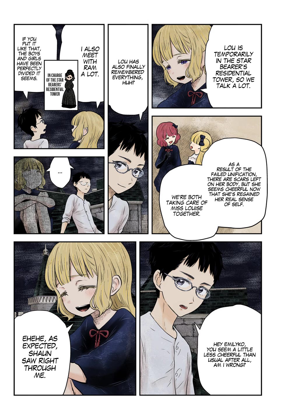 Shadow House Chapter 209 page 7 - Chapter 209: Starry Night