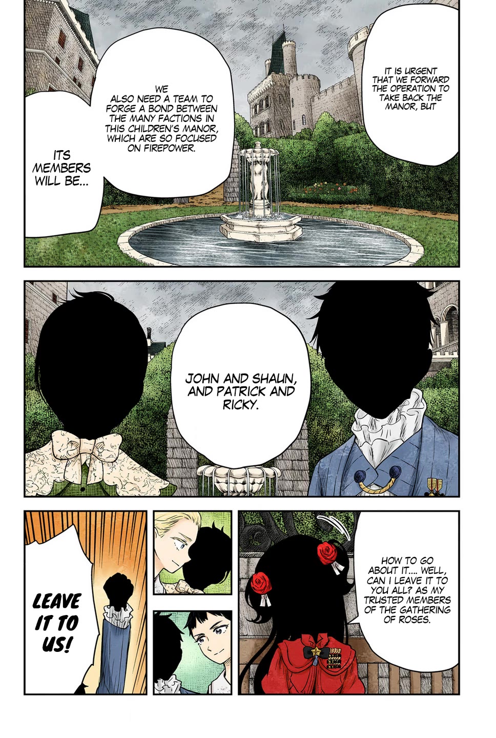 Shadow House Chapter 210 page 13 - Chapter 210: Tag Team Formation