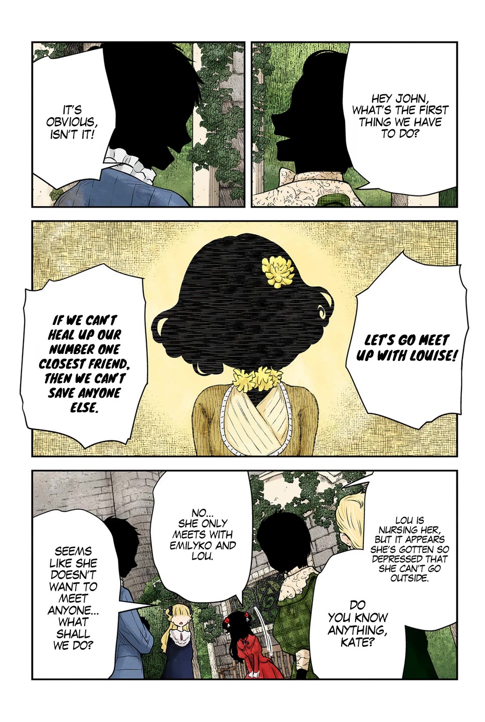 Shadow House Chapter 210 page 14 - Chapter 210: Tag Team Formation