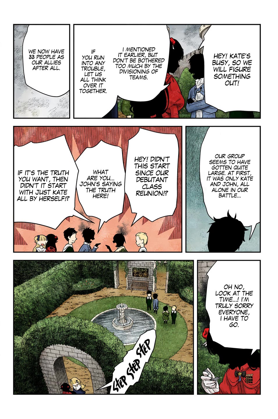 Shadow House Chapter 210 page 15 - Chapter 210: Tag Team Formation