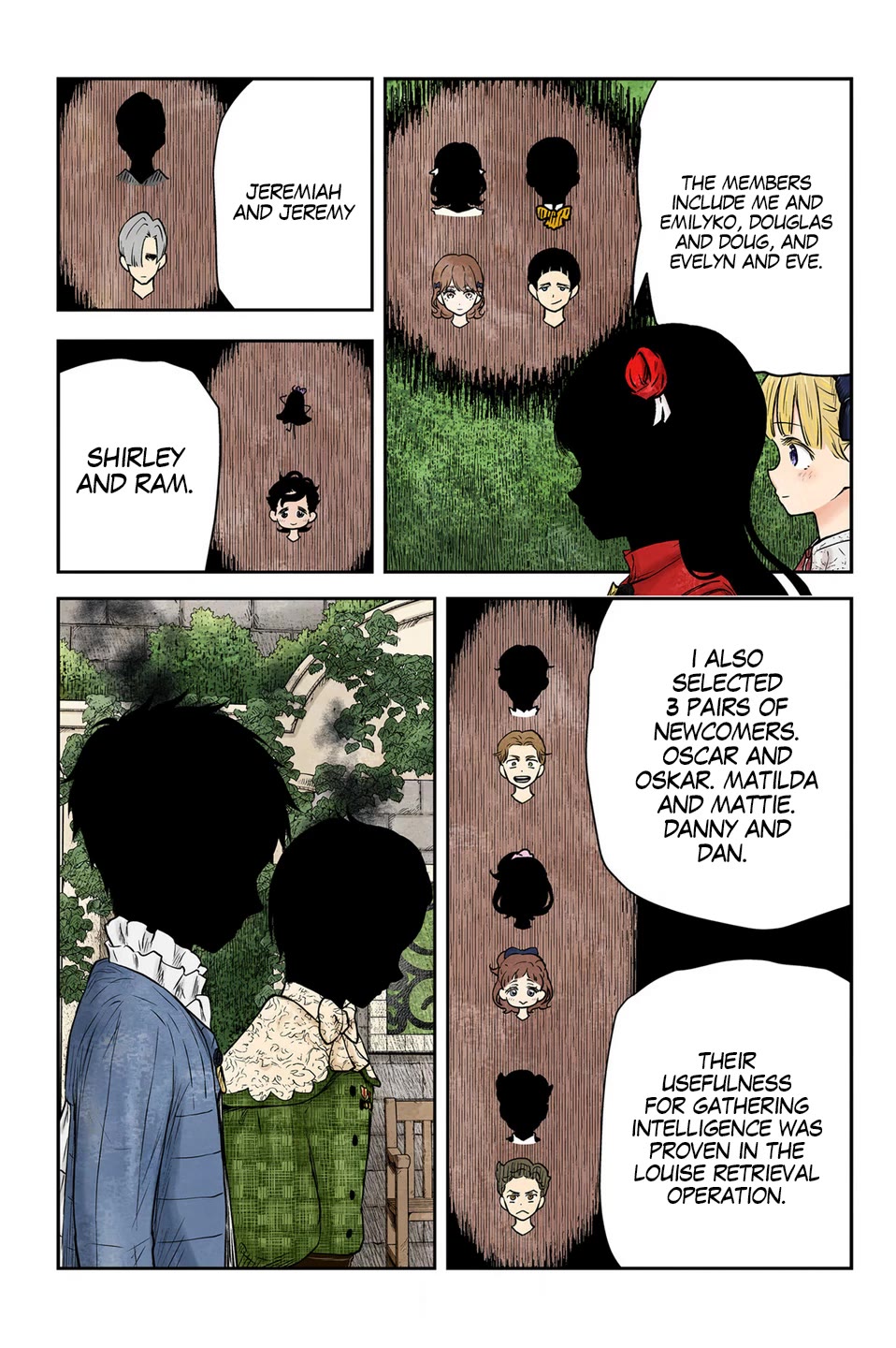 Shadow House Chapter 210 page 8 - Chapter 210: Tag Team Formation