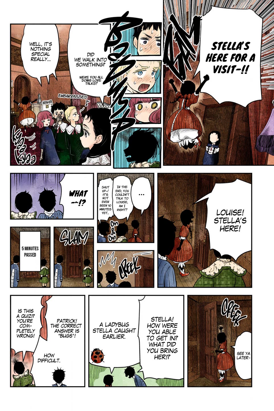 Shadow House Chapter 211 page 15 - Chapter 211: Visit
