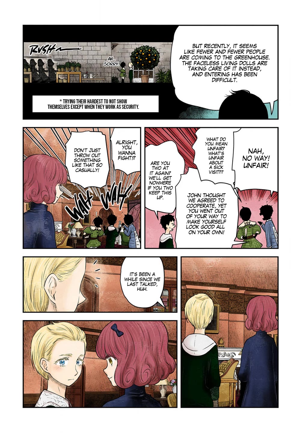 Shadow House Chapter 211 page 4 - Chapter 211: Visit