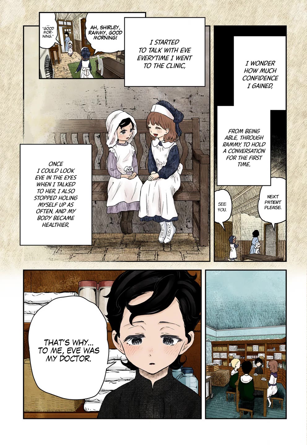 Shadow House Chapter 212 page 10 - Chapter 212: Eve's Worries
