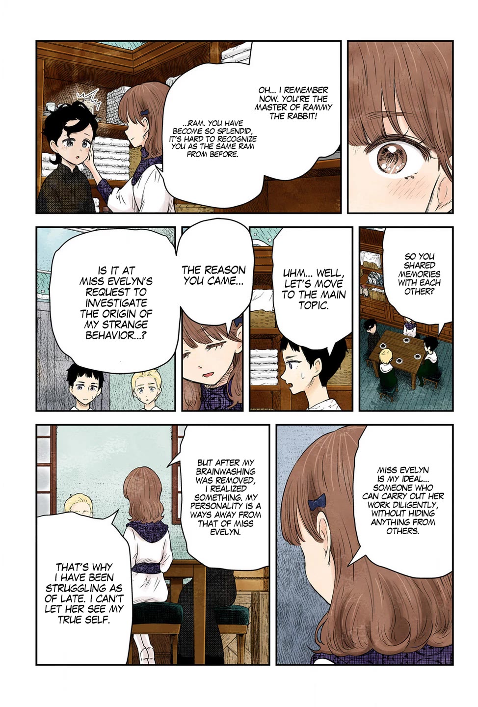 Shadow House Chapter 212 page 11 - Chapter 212: Eve's Worries