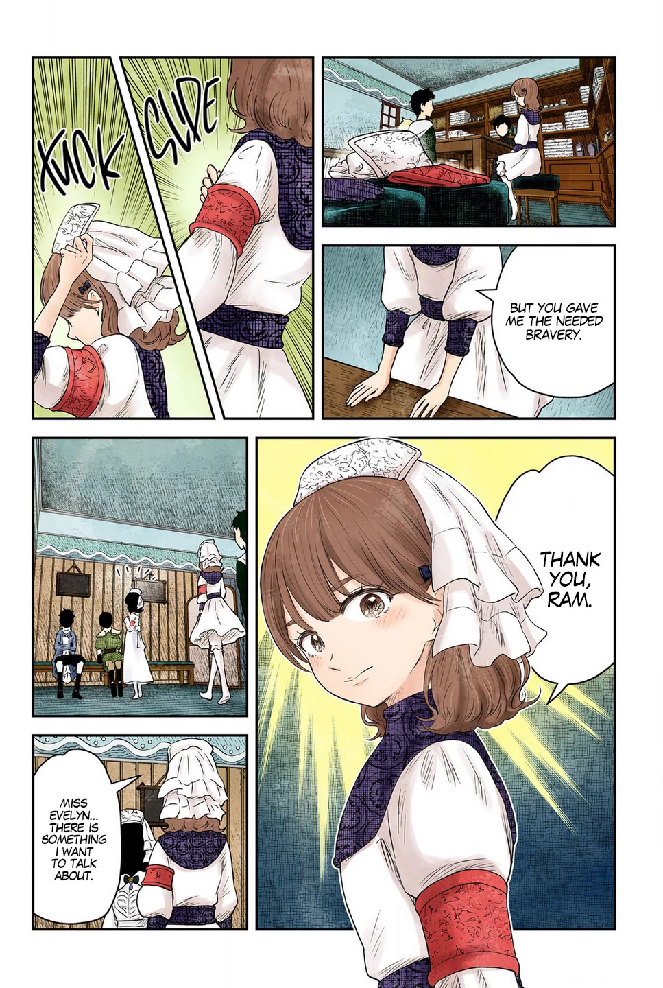 Shadow House Chapter 212 page 12 - Chapter 212: Eve's Worries