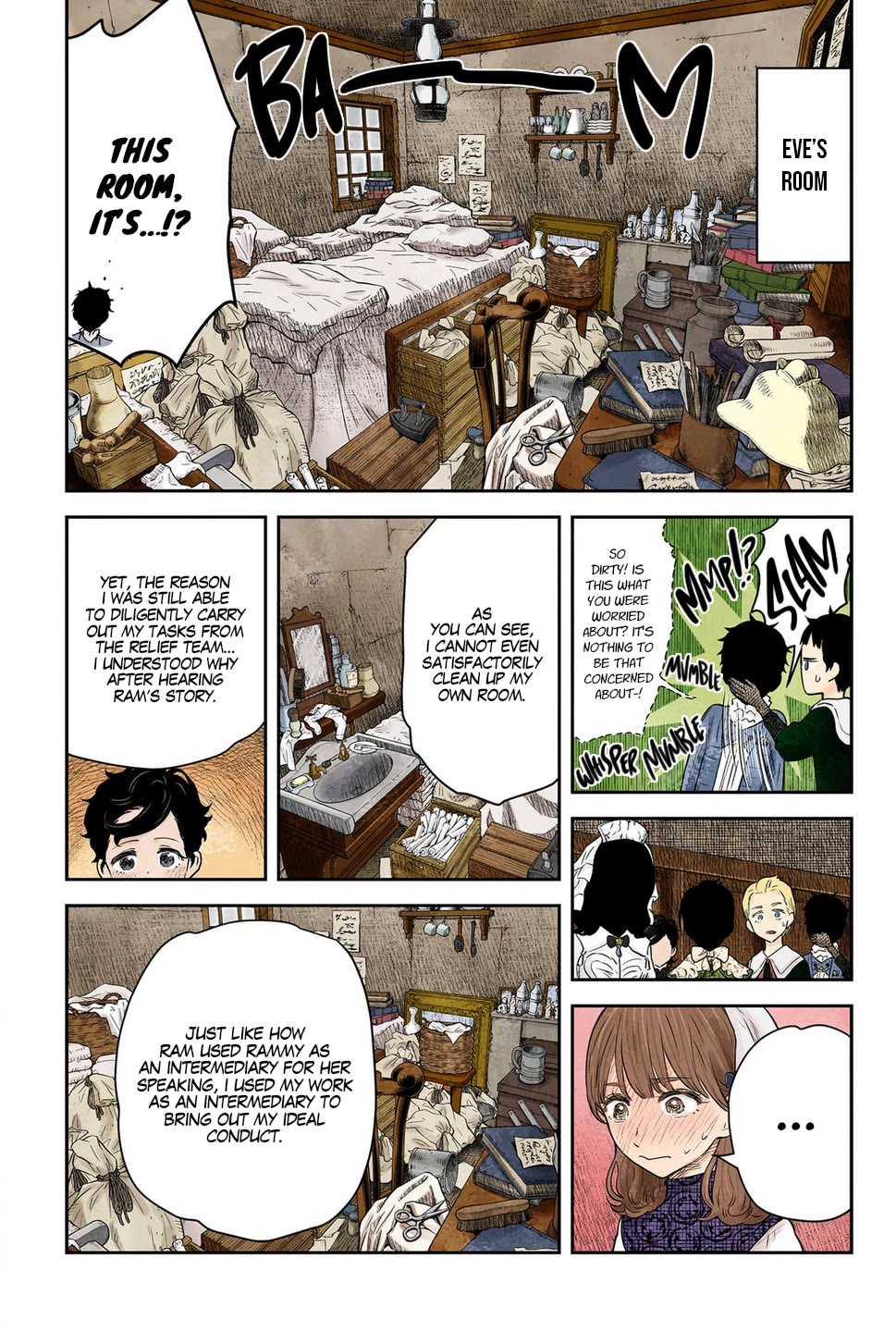 Shadow House Chapter 212 page 13 - Chapter 212: Eve's Worries