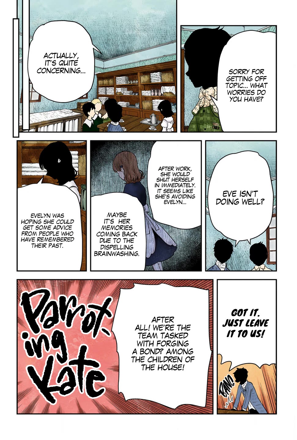 Shadow House Chapter 212 page 4 - Chapter 212: Eve's Worries
