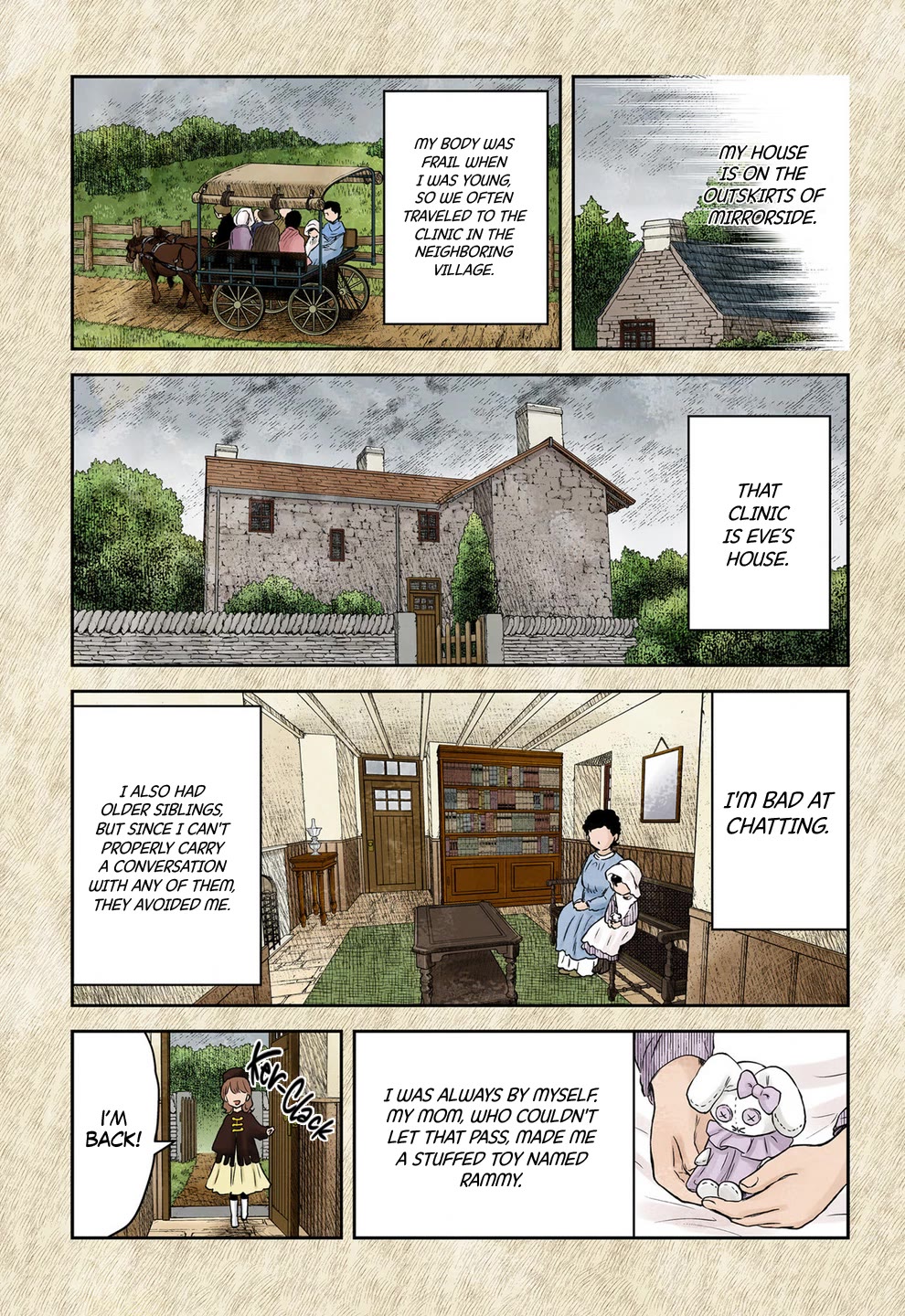 Shadow House Chapter 212 page 8 - Chapter 212: Eve's Worries