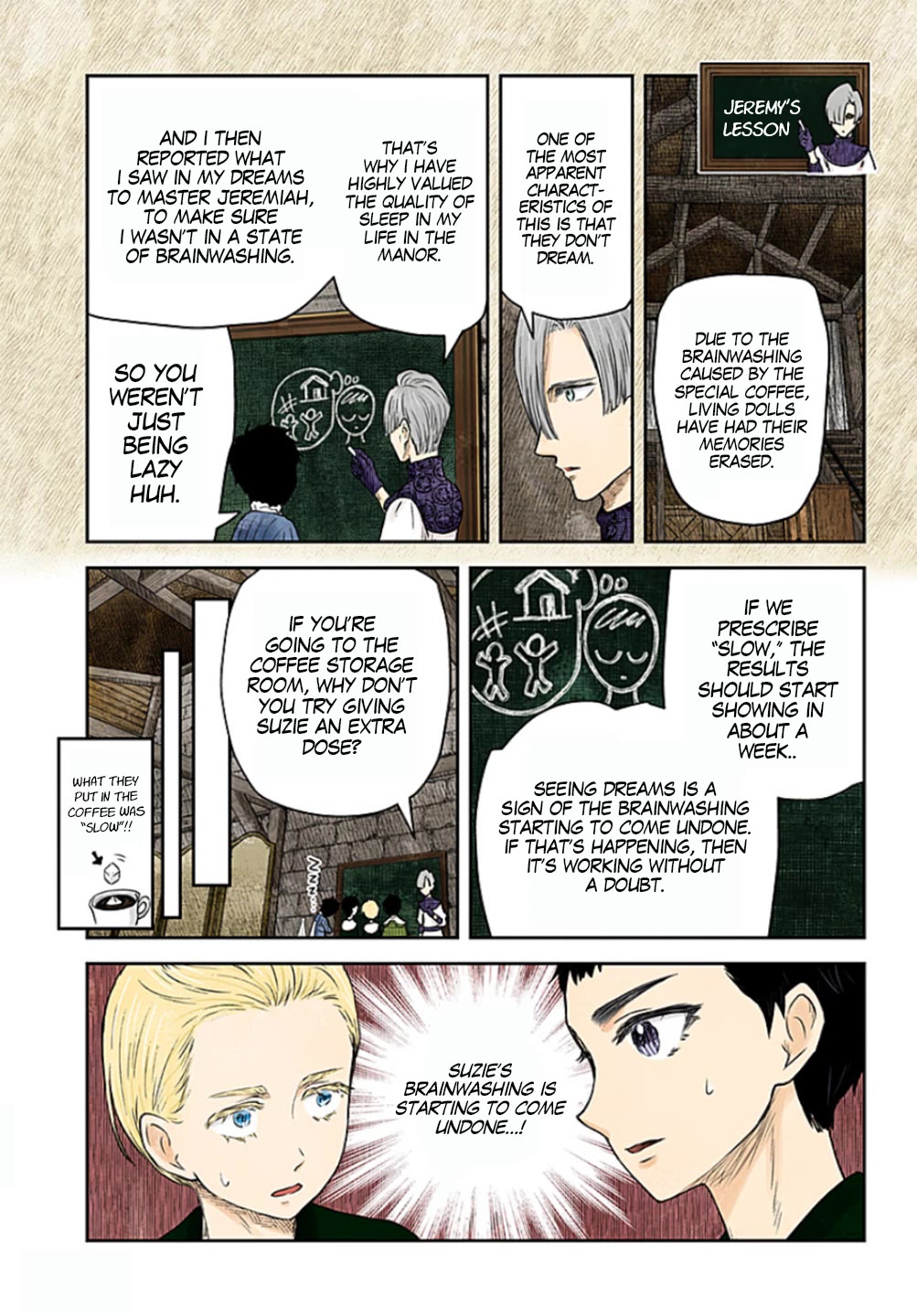 Shadow House Chapter 213 page 10 - Chapter 213: Suzie's Dream