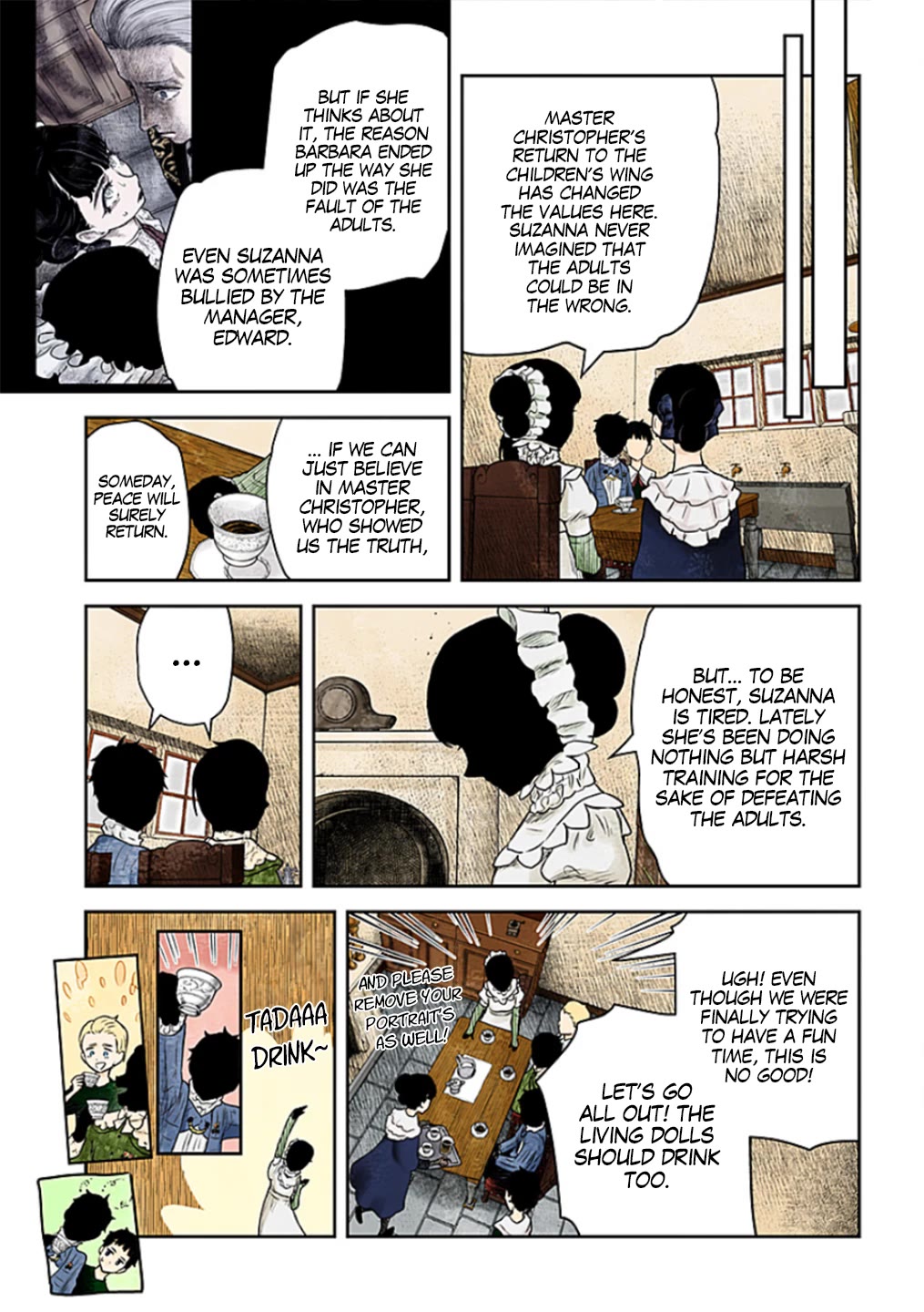 Shadow House Chapter 213 page 6 - Chapter 213: Suzie's Dream