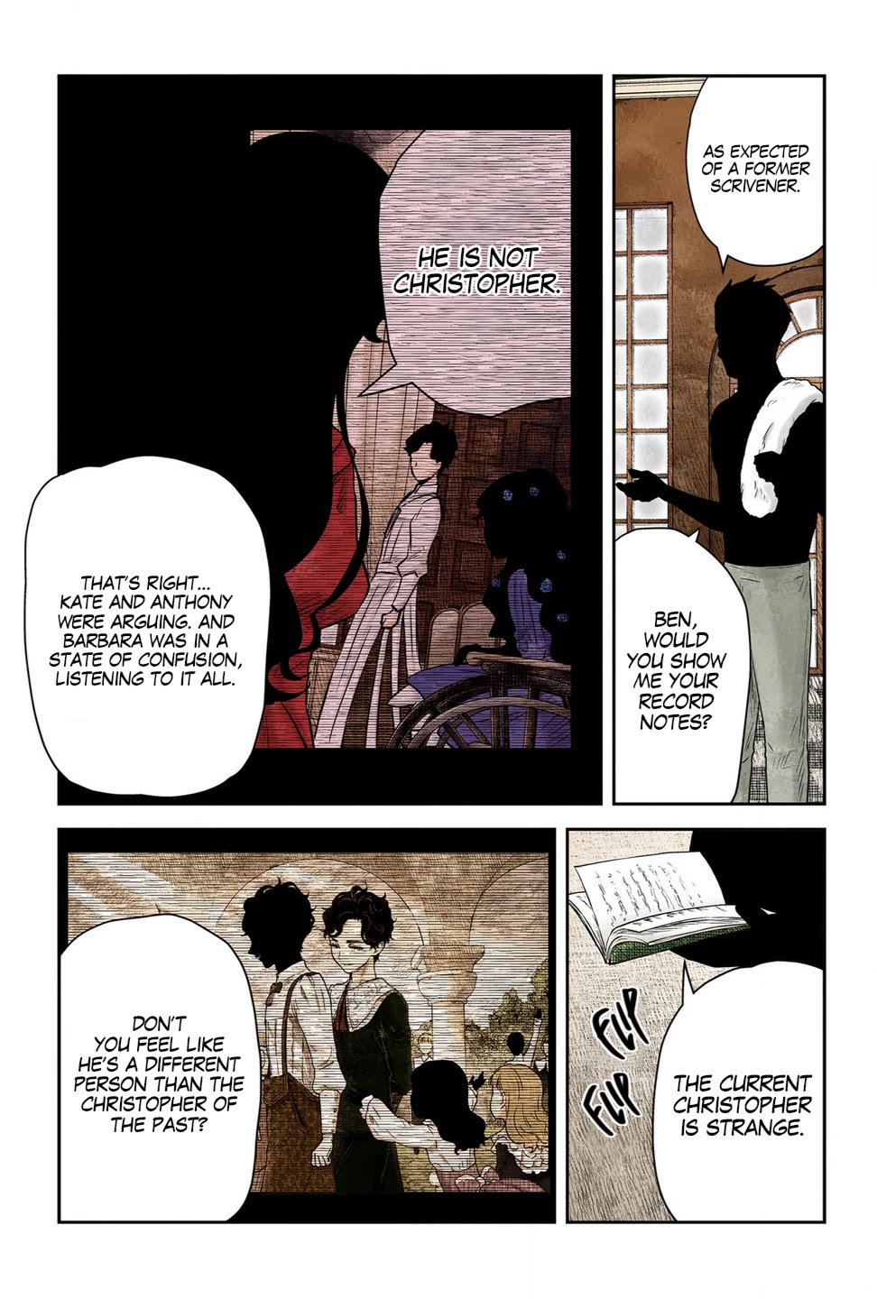 Shadow House Chapter 215 page 12 - Chapter 215: Records and Memory
