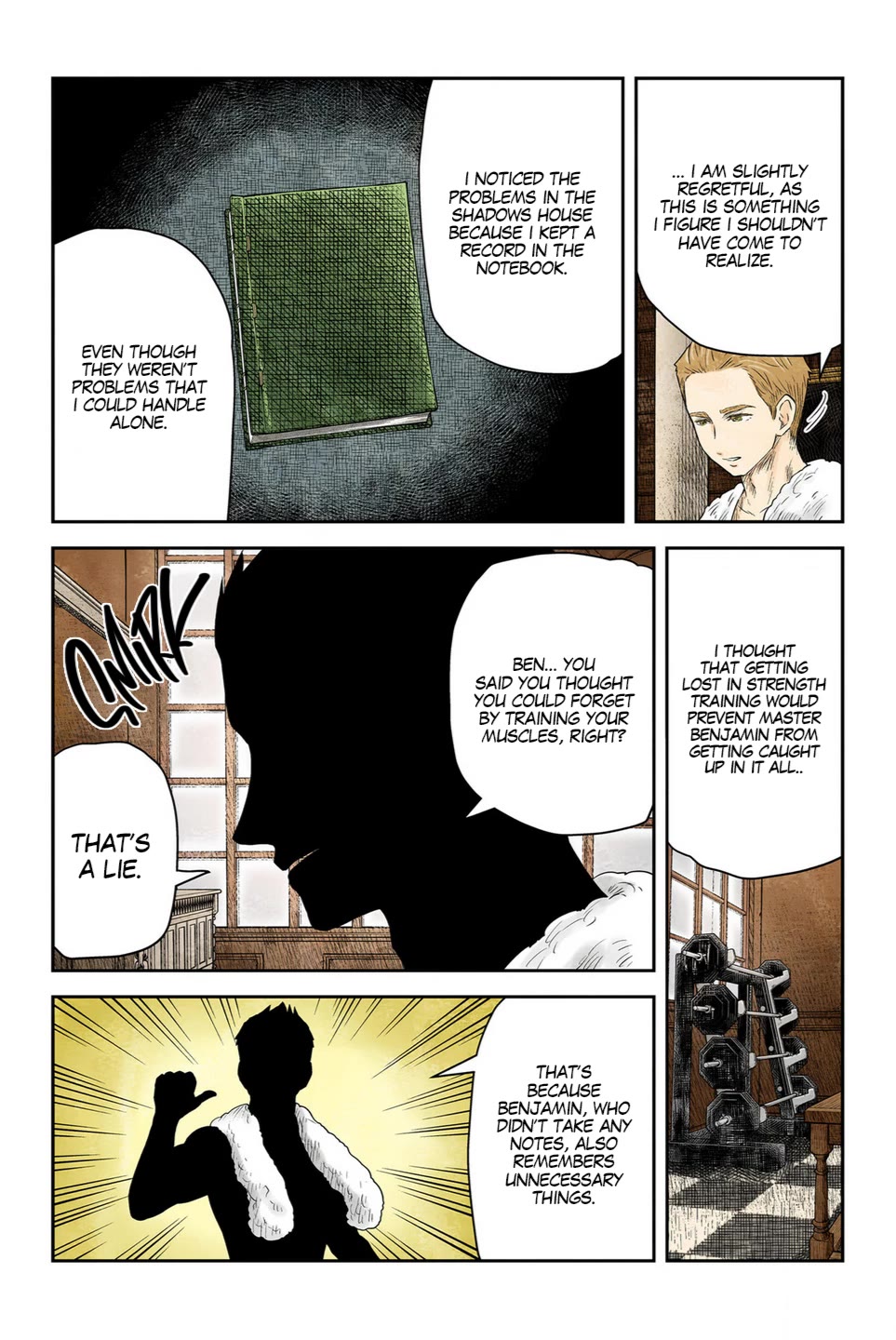 Shadow House Chapter 215 page 14 - Chapter 215: Records and Memory
