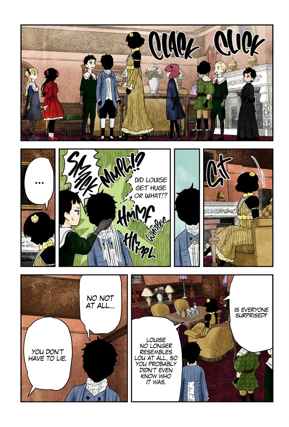 Shadow House Chapter 216 page 12 - Chapter 216: Louise's Awakening
