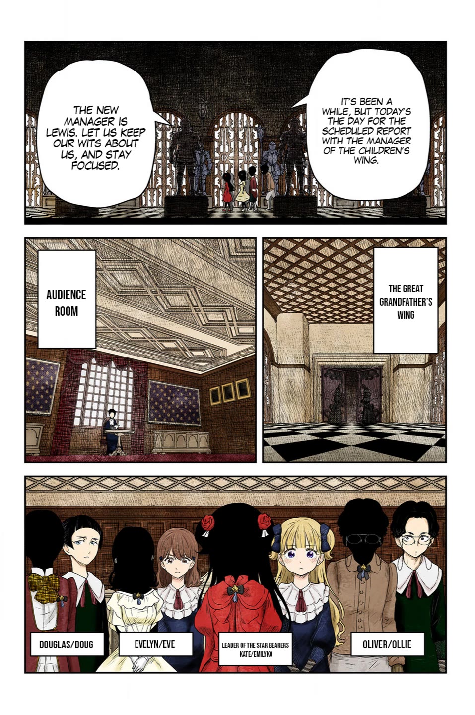 Shadow House Chapter 218 page 3 - Chapter 218: Scheduled Report
