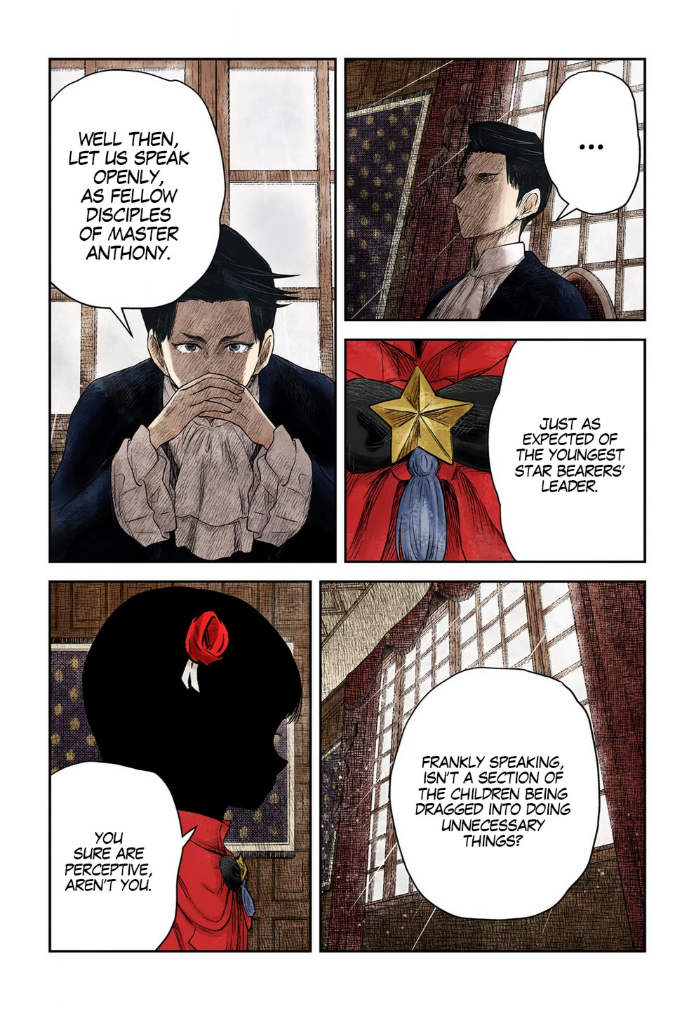 Shadow House Chapter 218 page 6 - Chapter 218: Scheduled Report