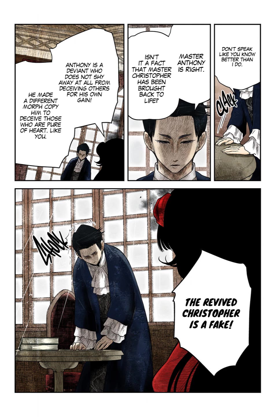 Shadow House Chapter 218 page 9 - Chapter 218: Scheduled Report