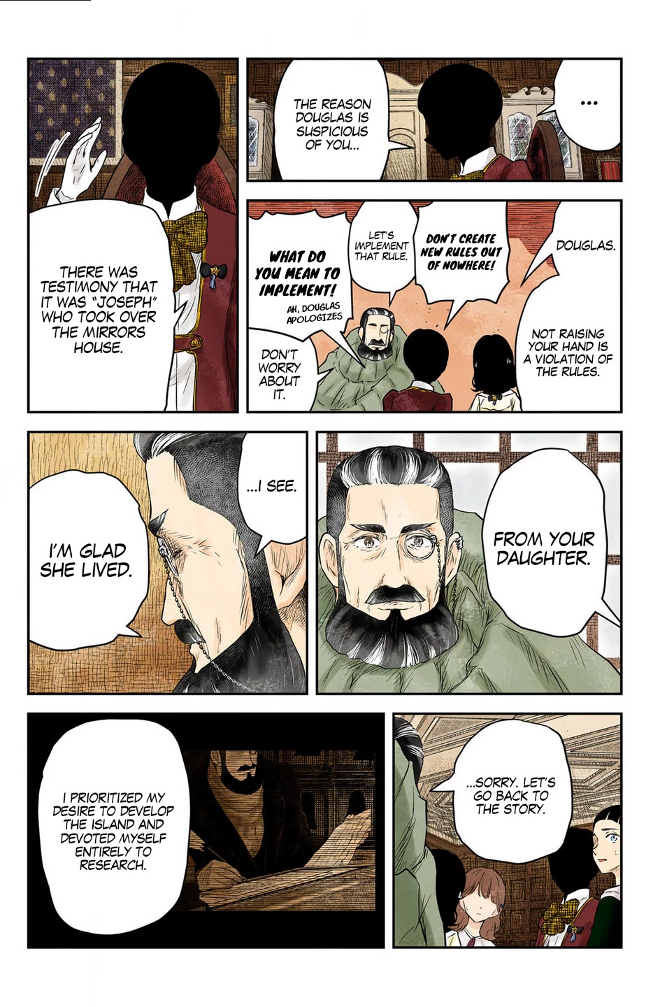 Shadow House Chapter 220 page 9 - Chapter 220: Joseph's Intentions