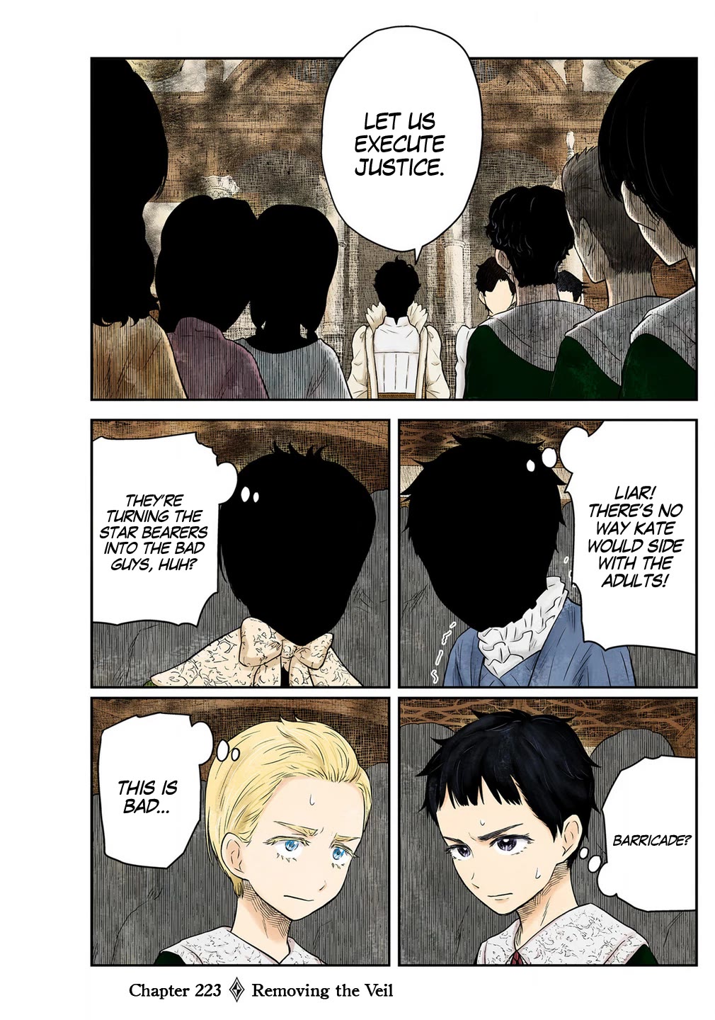 Shadow House Chapter 223 page 2 - Chapter 223: Removing the Veil