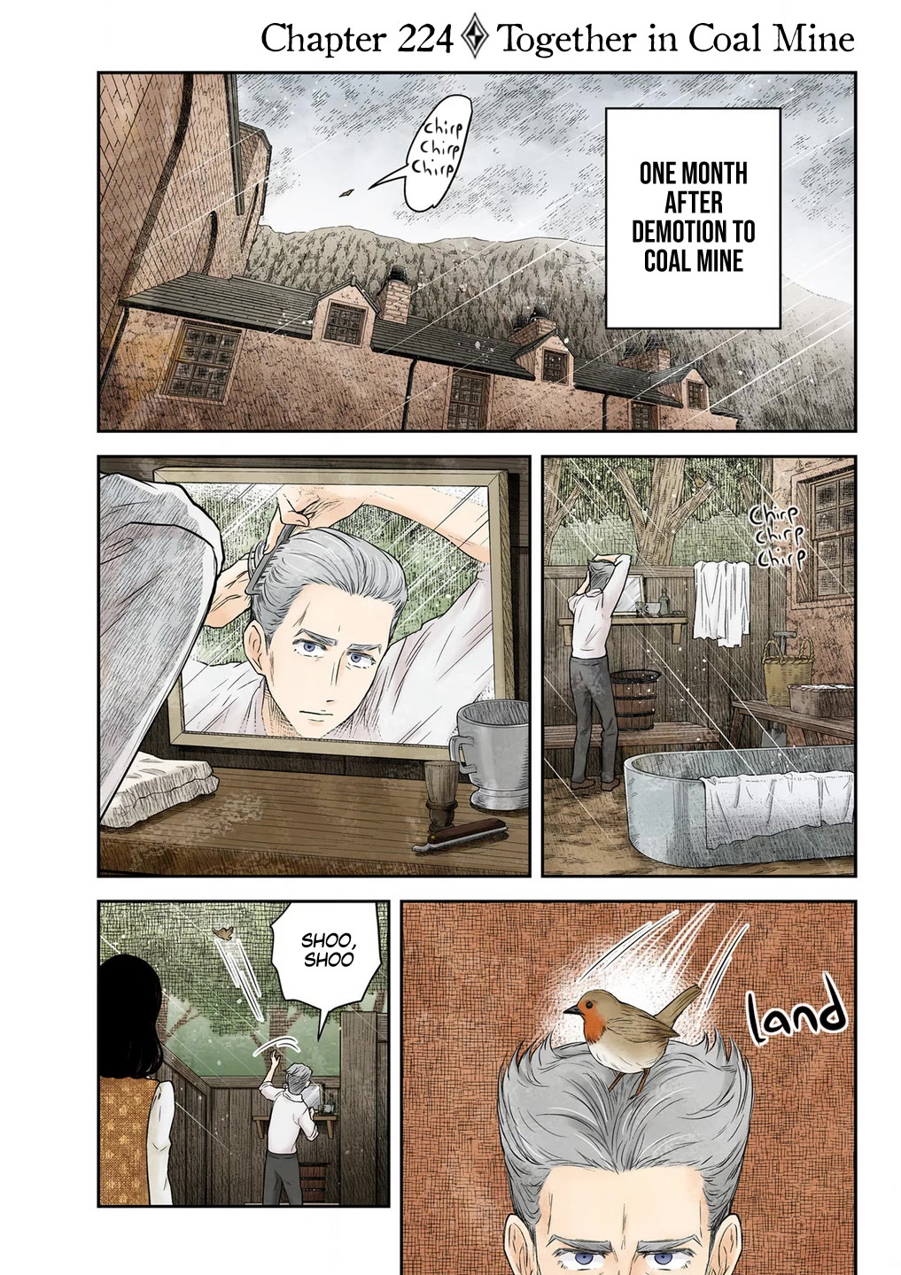 Shadow House Chapter 224 page 1 - Chapter 224: Together in Coal Mine